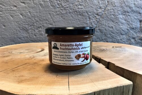 Amaretto-Apfel-Fruchtaufstrich
